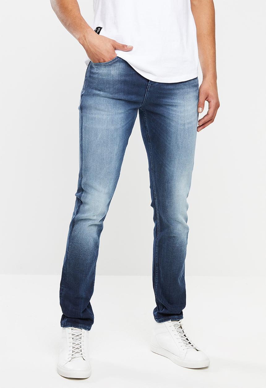S.P.C.C - Chalk road fashion trench jeans - blue