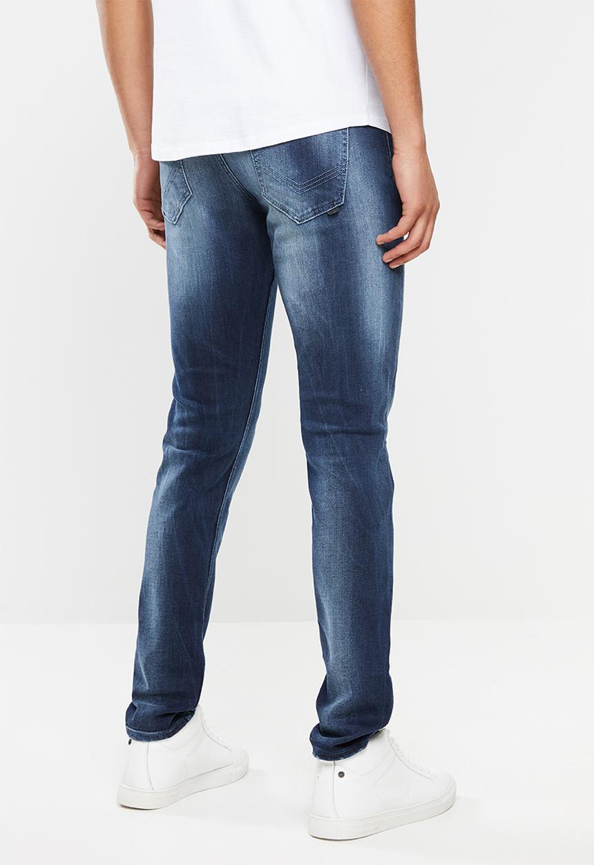 S.P.C.C - Chalk road fashion trench jeans - blue