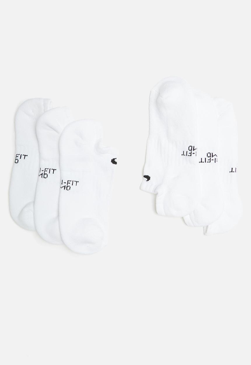 Nike - Nike everyday cushion 3 pack - white