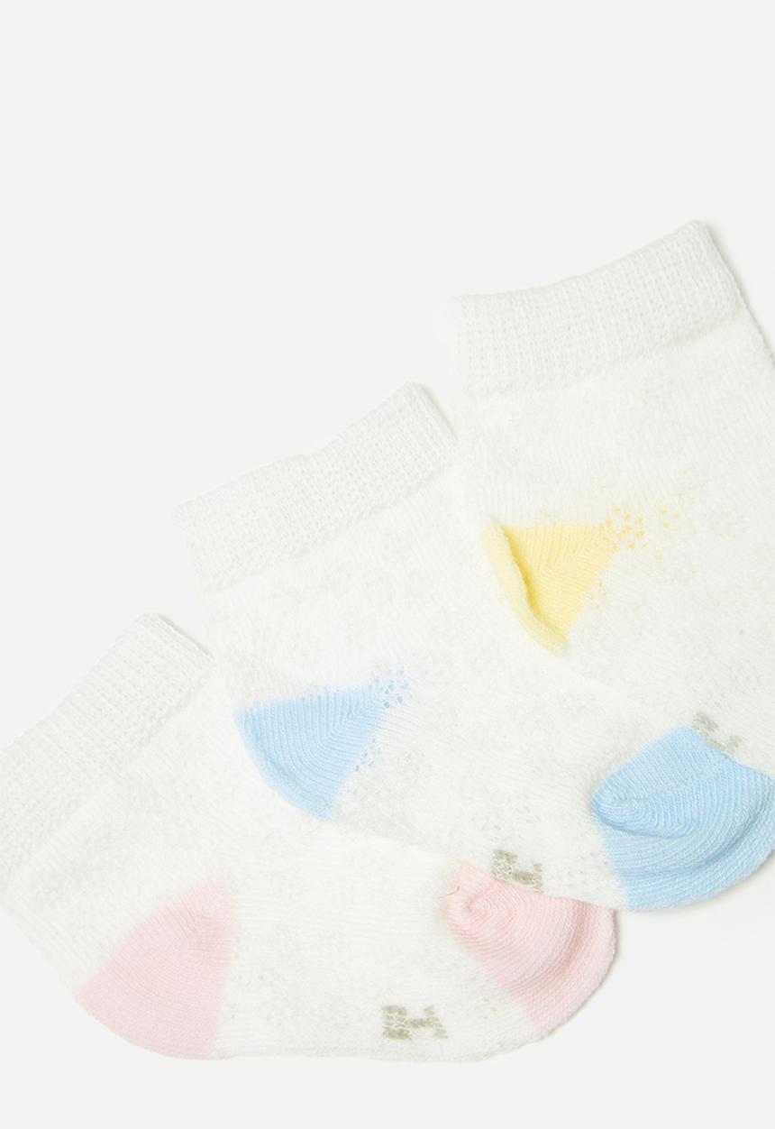 Pop Candy - Colour contrast socks pack - multi 