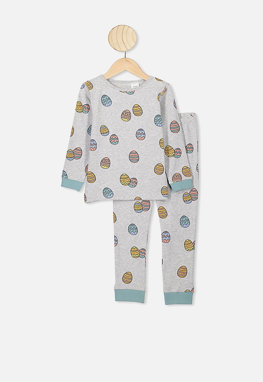 Cotton On - Billie unisex pj - grey