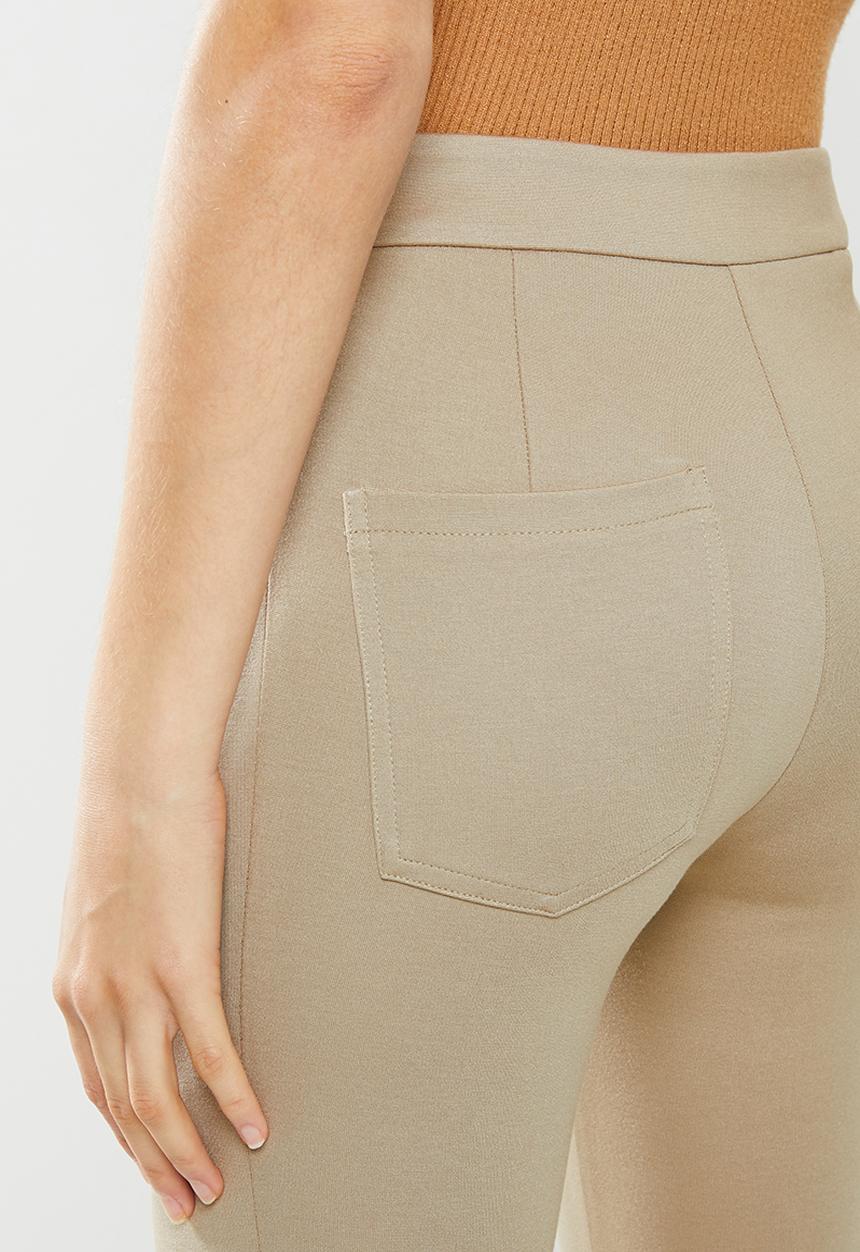 MANGO - Pantalon trousers lima - beige
