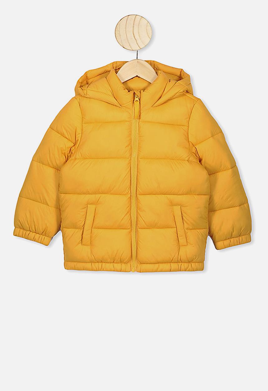 Cotton On - Frankie puffer jacket - honey gold