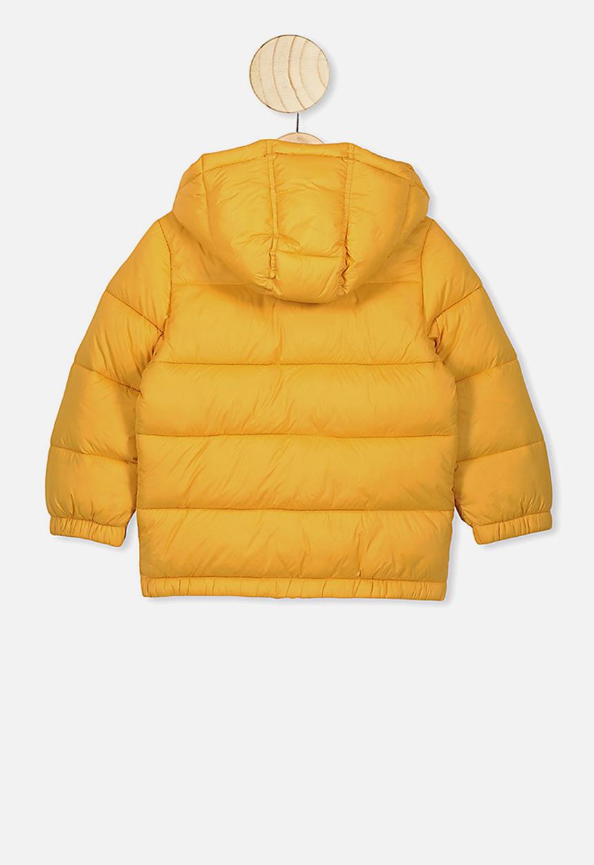Cotton On - Frankie puffer jacket - honey gold
