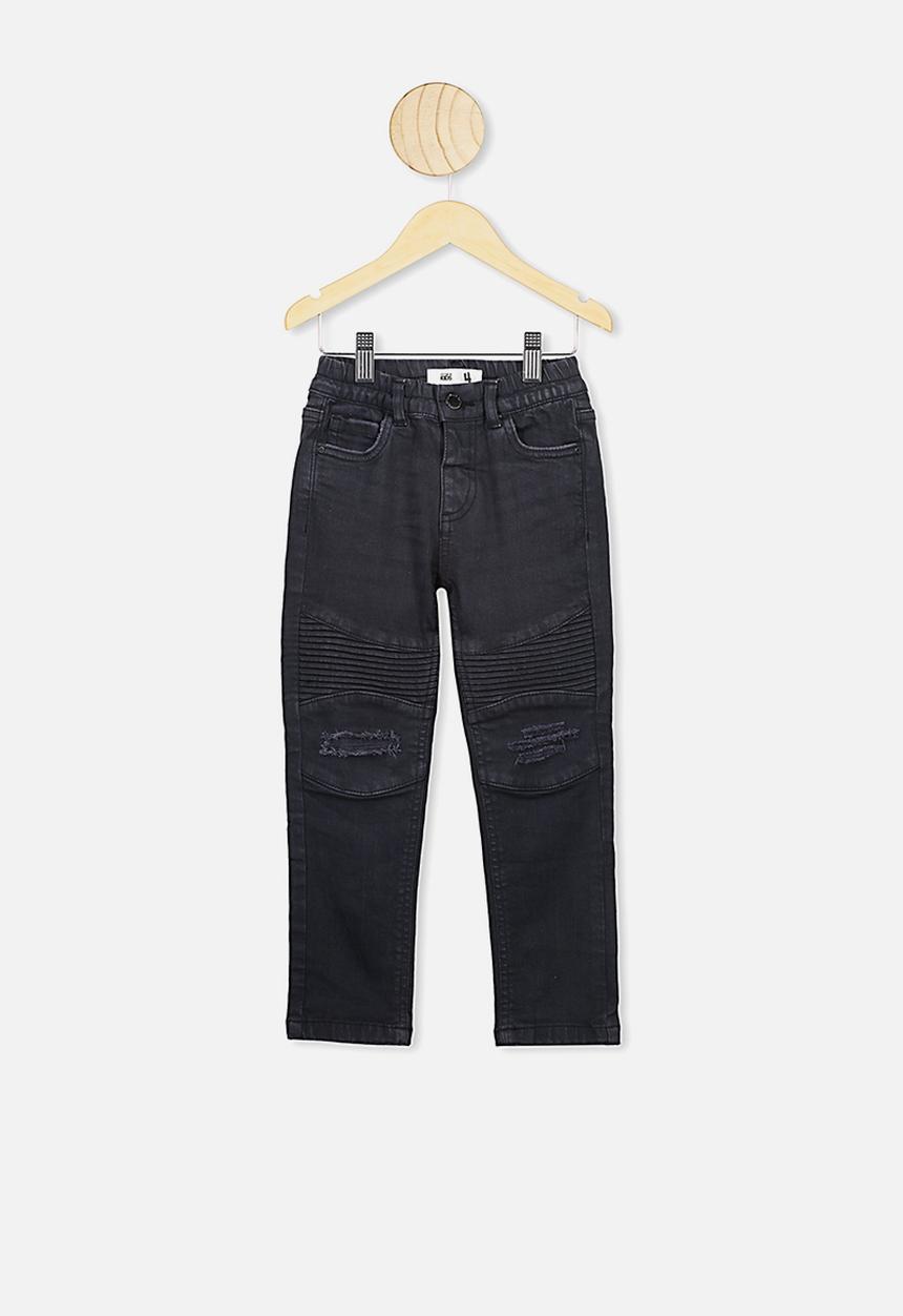 Cotton On - Biker moto jean - black