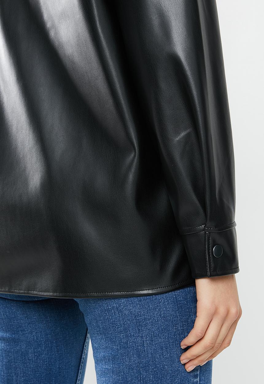 Blake - Pu jacket - black