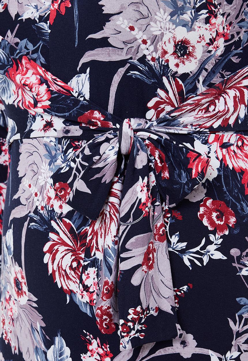 edit Plus - Tie detail bodycon - multi