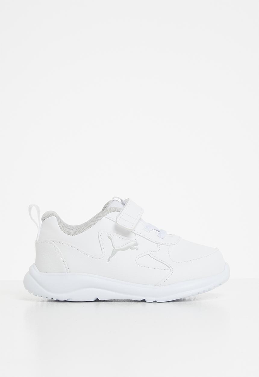 PUMA - Fun racer sl ac inf - white & grey