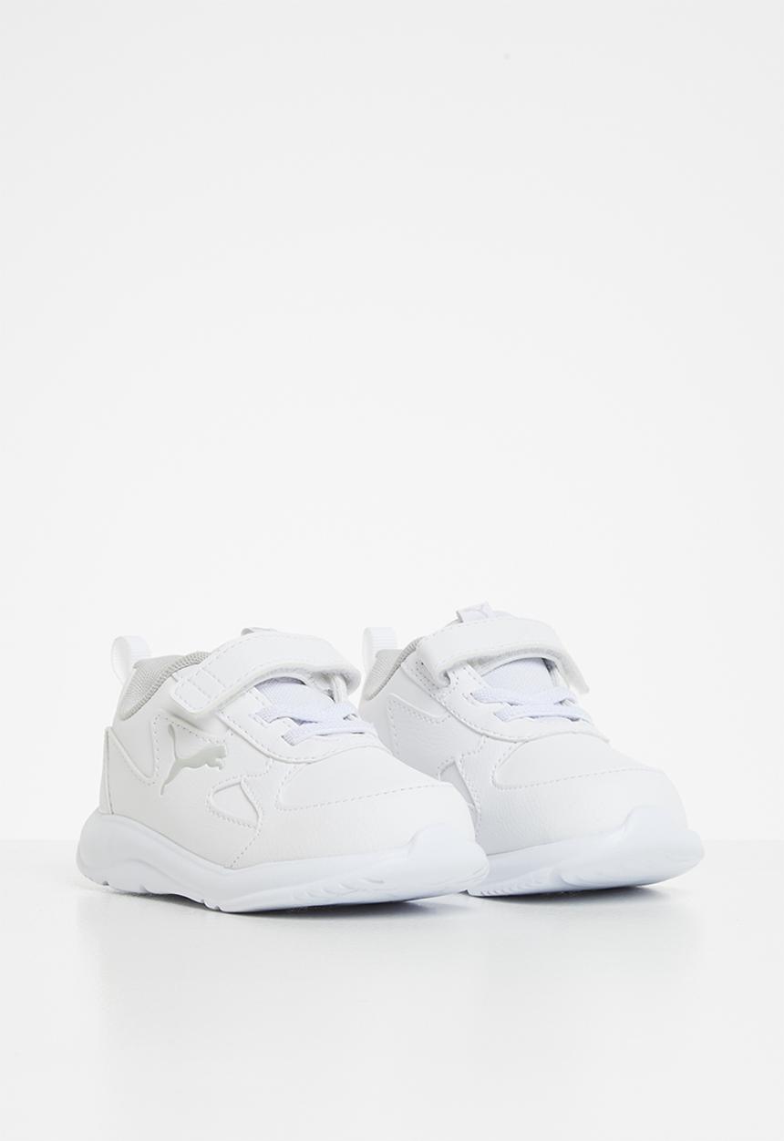 PUMA - Fun racer sl ac inf - white & grey