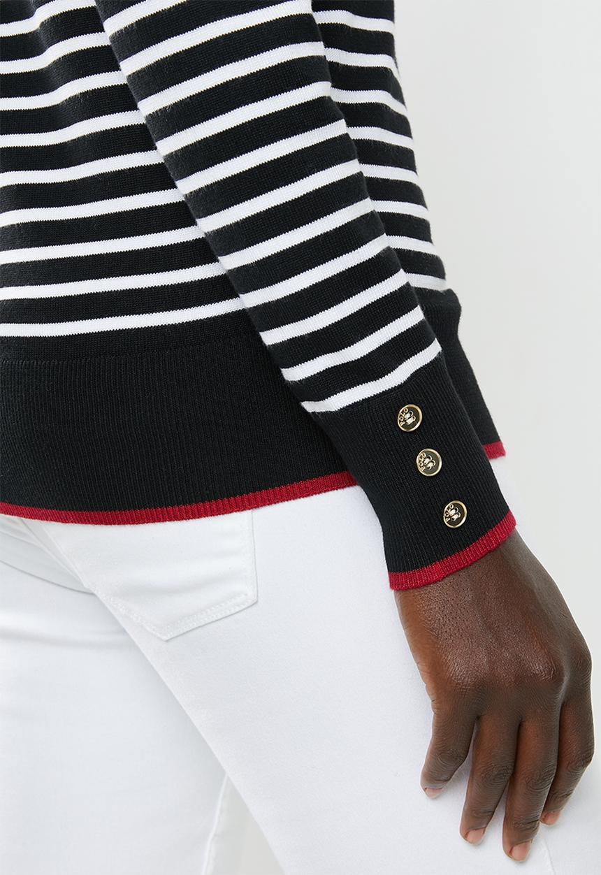 POLO - Elena breton stripe knit - multi
