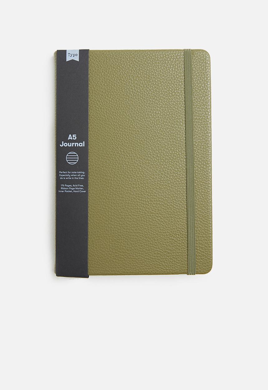 Typo - A5 buffalo journal - khaki