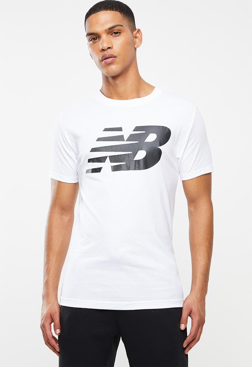 New Balance  - Classic New Balance short sleeve tee - white
