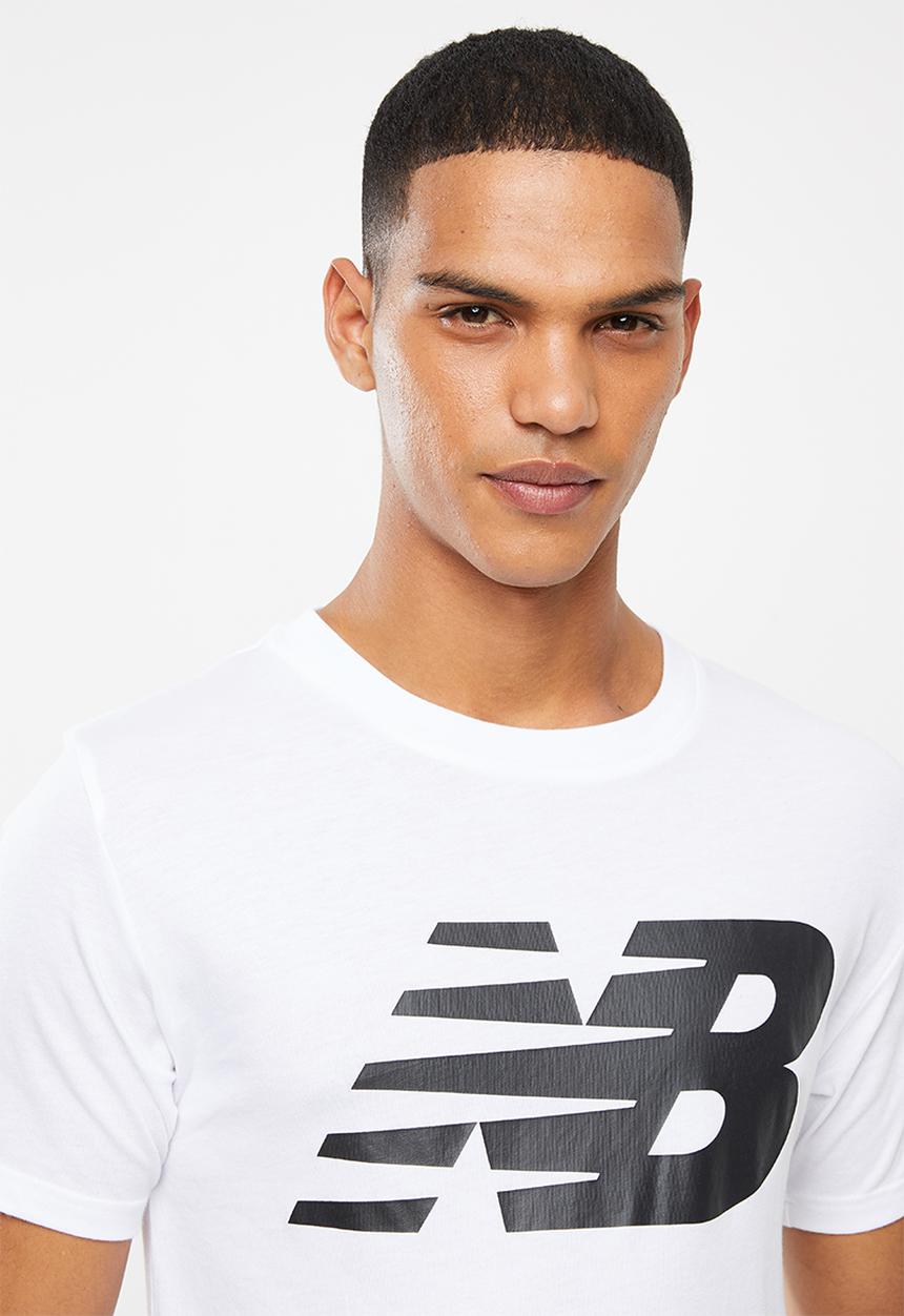 New Balance  - Classic New Balance short sleeve tee - white