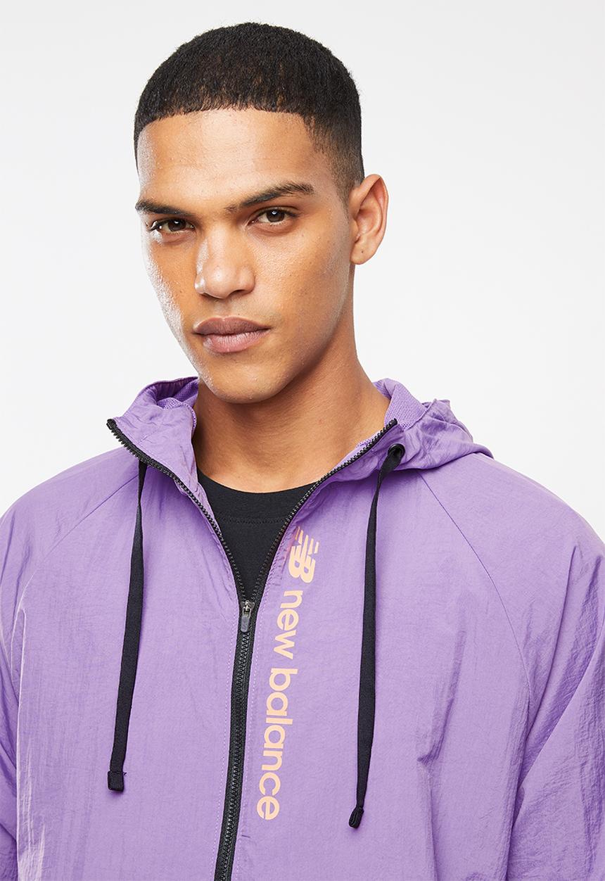 New Balance  - Optiks windbreaker - purple