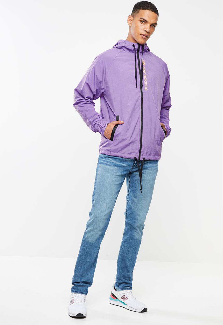 New Balance  - Optiks windbreaker - purple