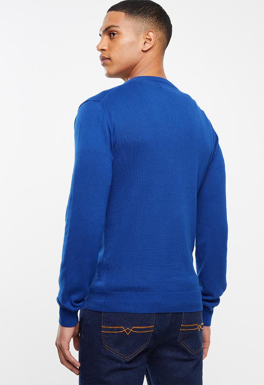 Pringle of Scotland - Raiden V-neck - blue