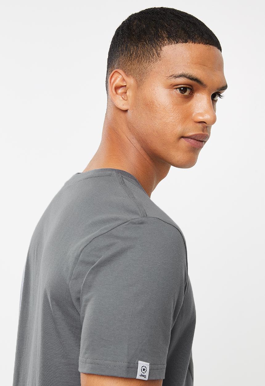 JEEP - Star short sleeve tee - grey