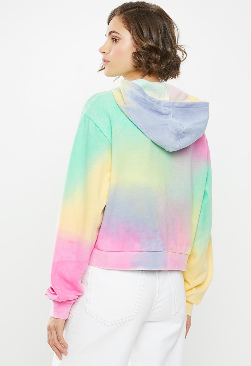 Vans - Aura crop hoodie - multi