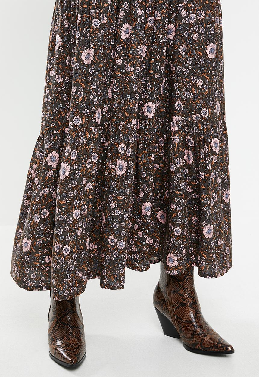 Cotton On - Jasmine maxi skirt jordyn floral - multi