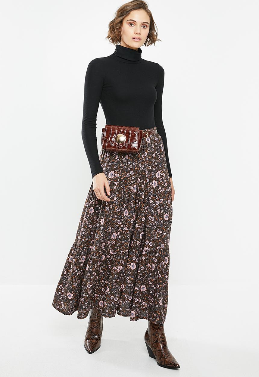 Cotton On - Jasmine maxi skirt jordyn floral - multi