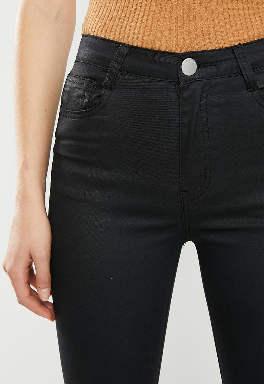 Glamorous - Wren high waisted ankle grazer - black 