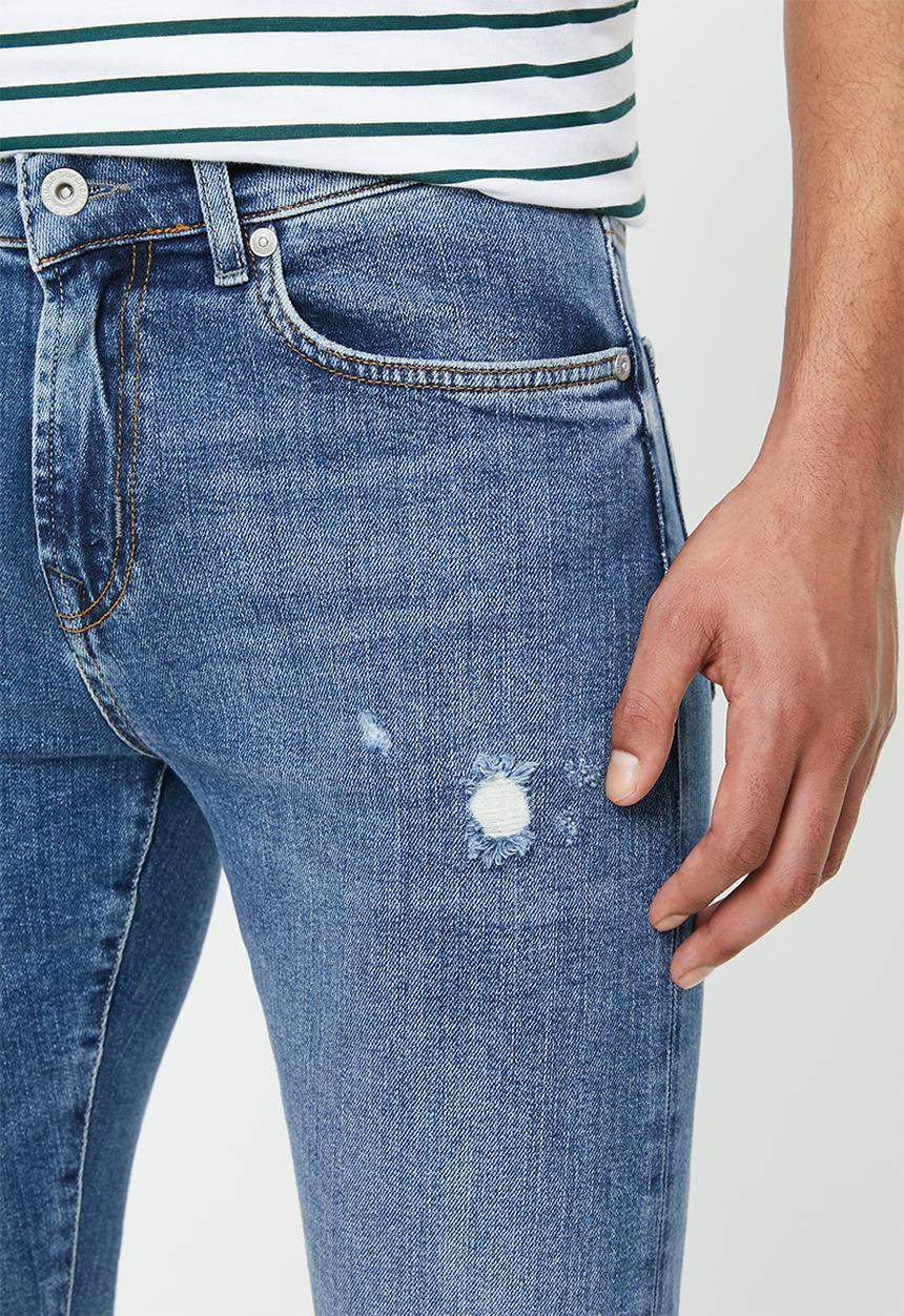 Superdry. - Tyler slim fit jeans - blue