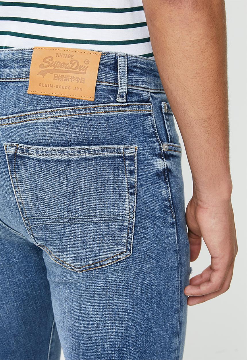 Superdry. - Tyler slim fit jeans - blue