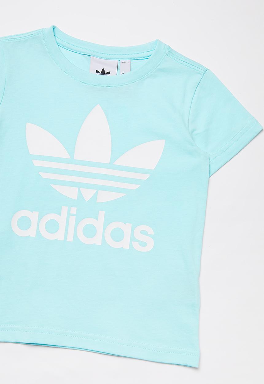 adidas Originals - Little boys trefoil tee - blue & white