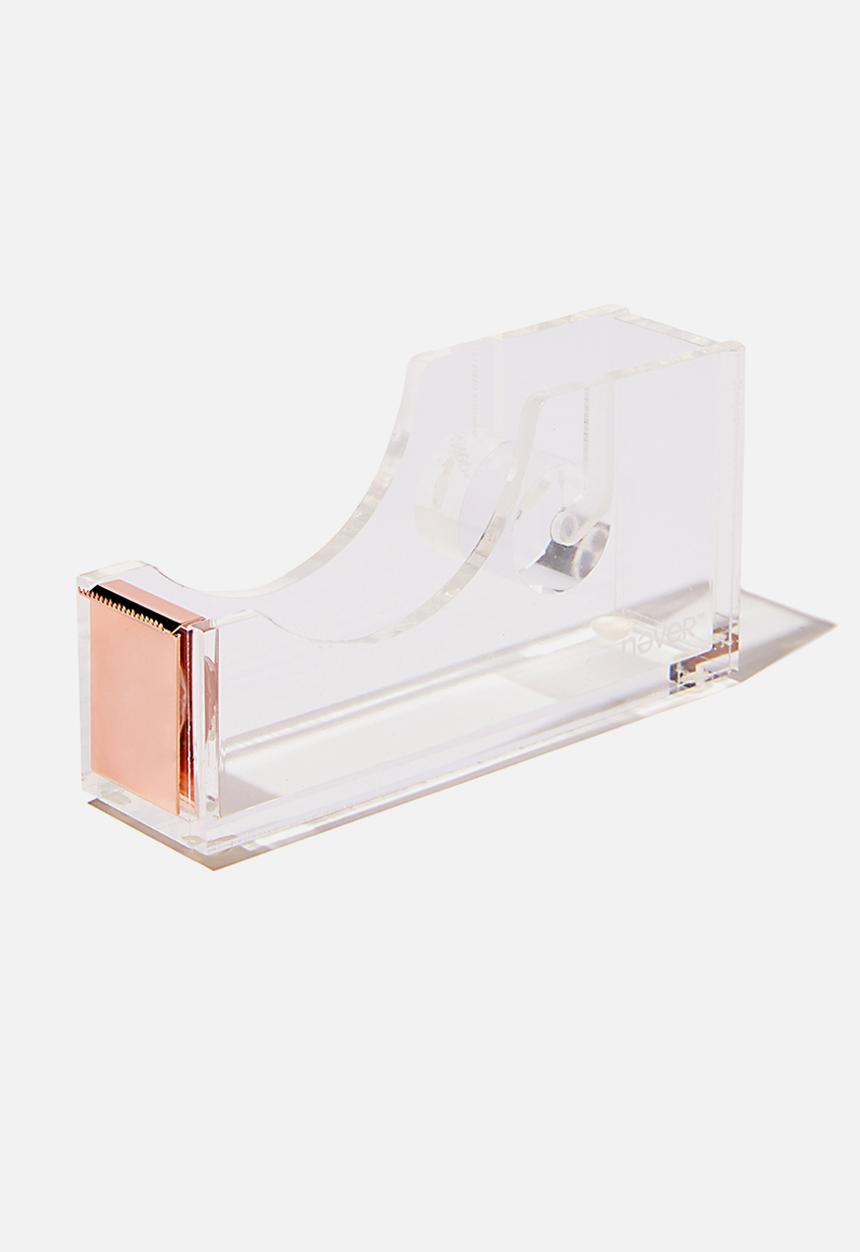 Typo - Acrylic tape dispenser - clear