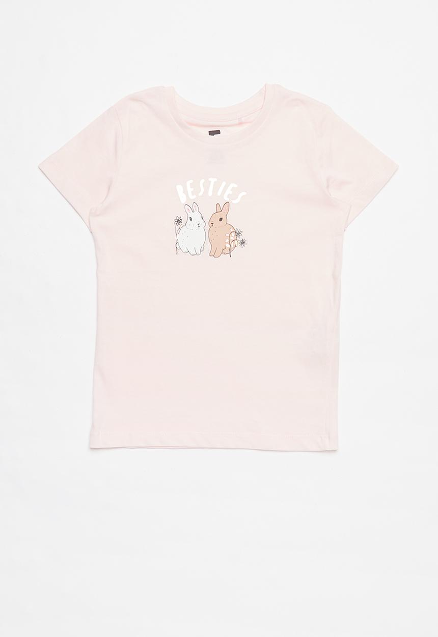 Cotton On - Penelope short sleeve tee 2 pack - blue & pink