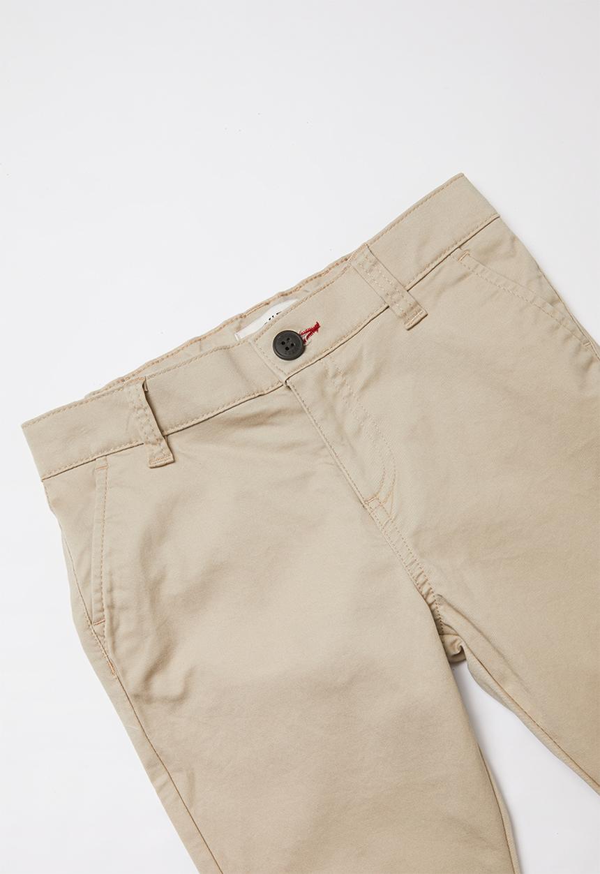 GUESS - Guess boys classic chino pants - beige
