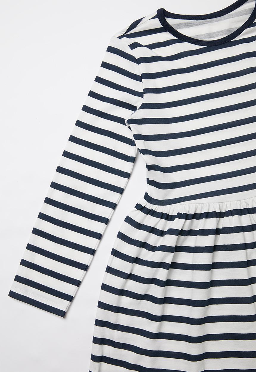 Pop Candy - 2 Pack dress - navy & white