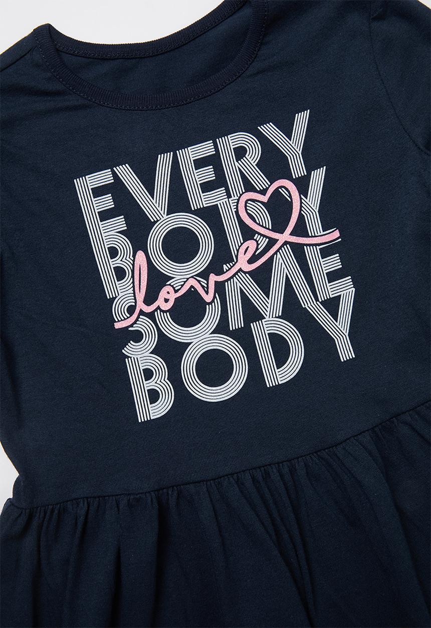 Pop Candy - 2 Pack dress - navy & white