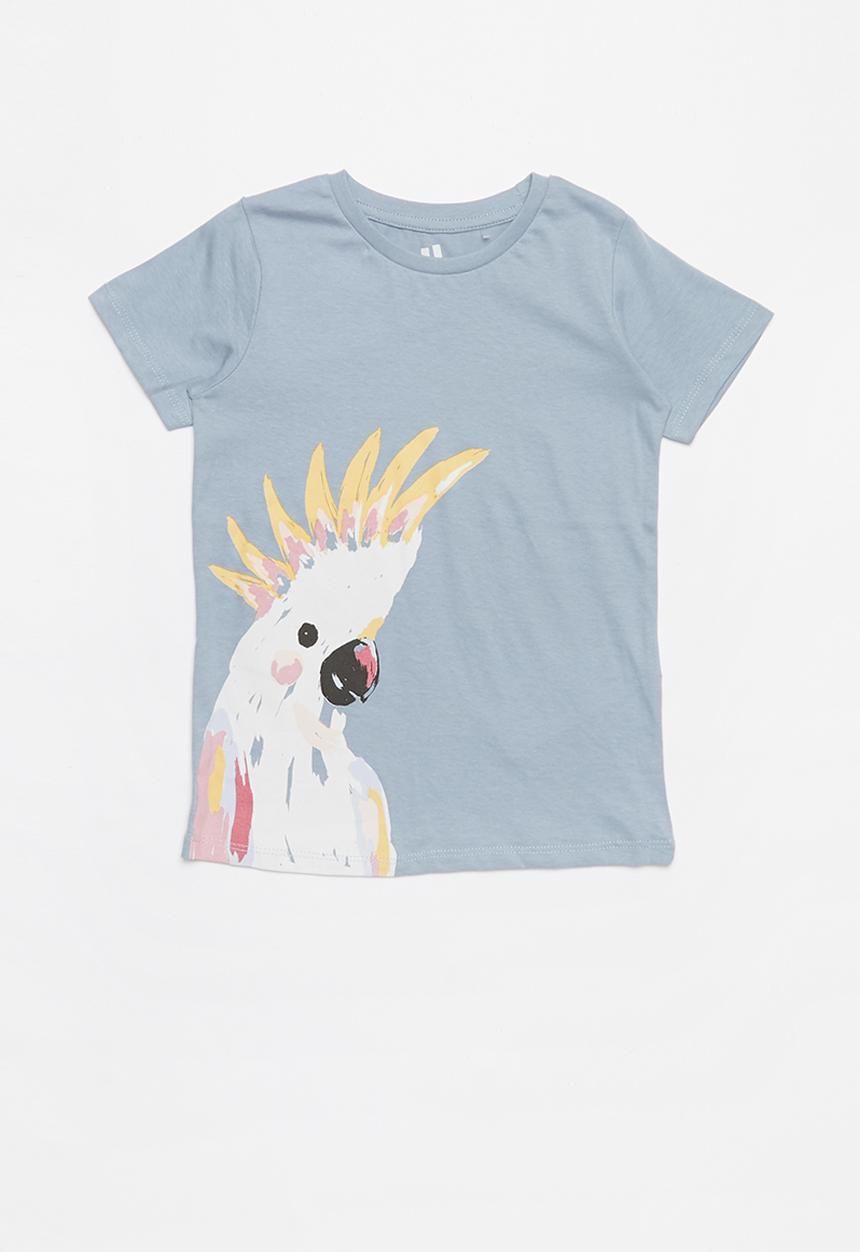 Cotton On - Penelope short sleeve tee - dusty blue