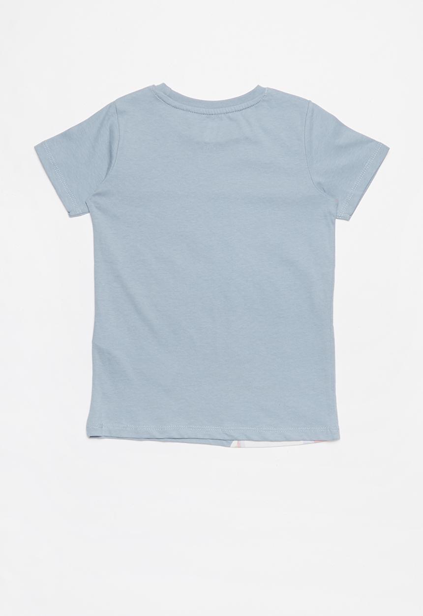 Cotton On - Penelope short sleeve tee - dusty blue