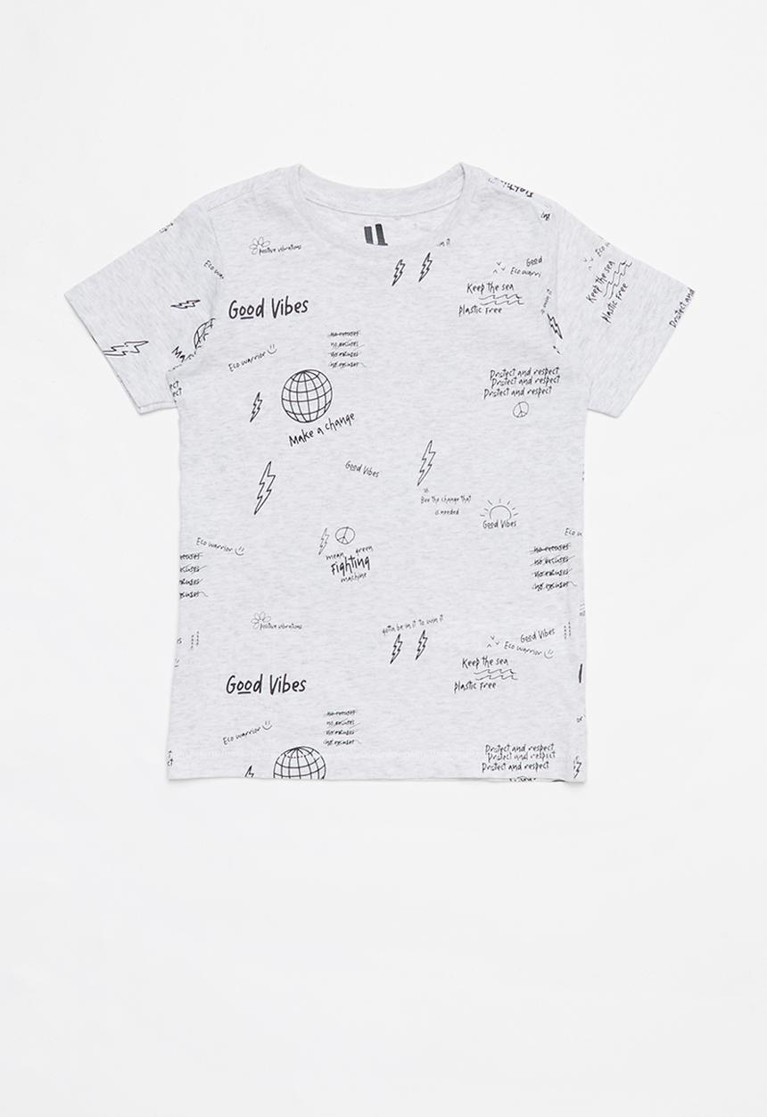 Cotton On - Max short sleeve tee - summer grey marle