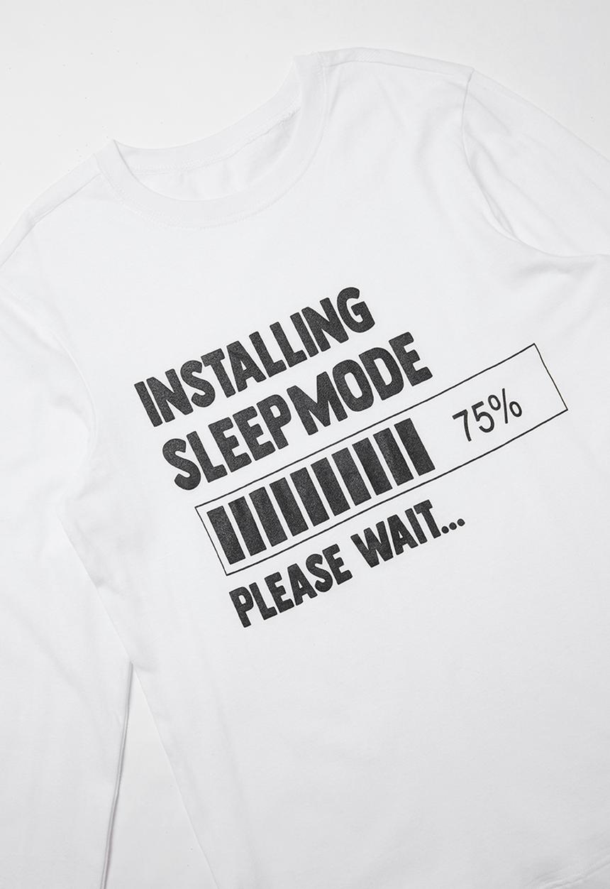 Rebel Republic - Sleep mode pj set - blue & white 