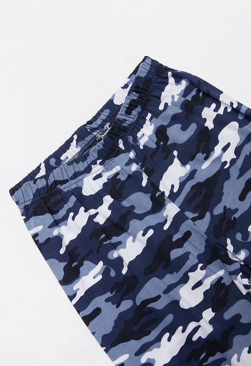 Rebel Republic - Sleep mode pj set - blue & white 