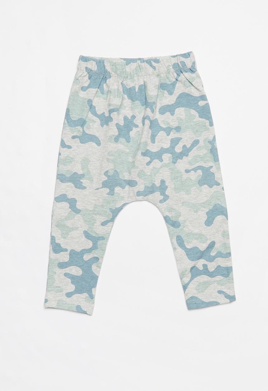 Cotton On - The legging - cloud marle stone green camo