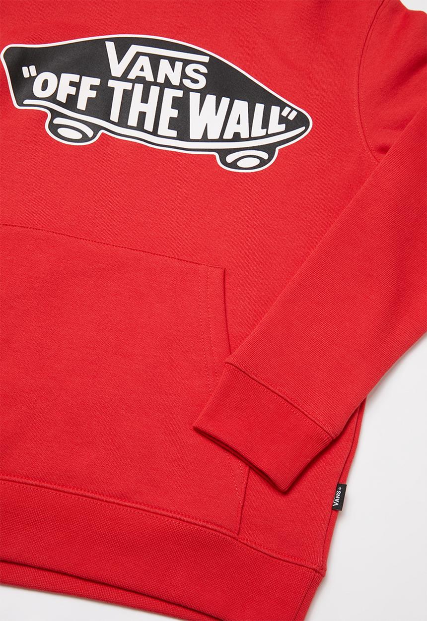 Vans - Boys off the wall pullover fleece - red
