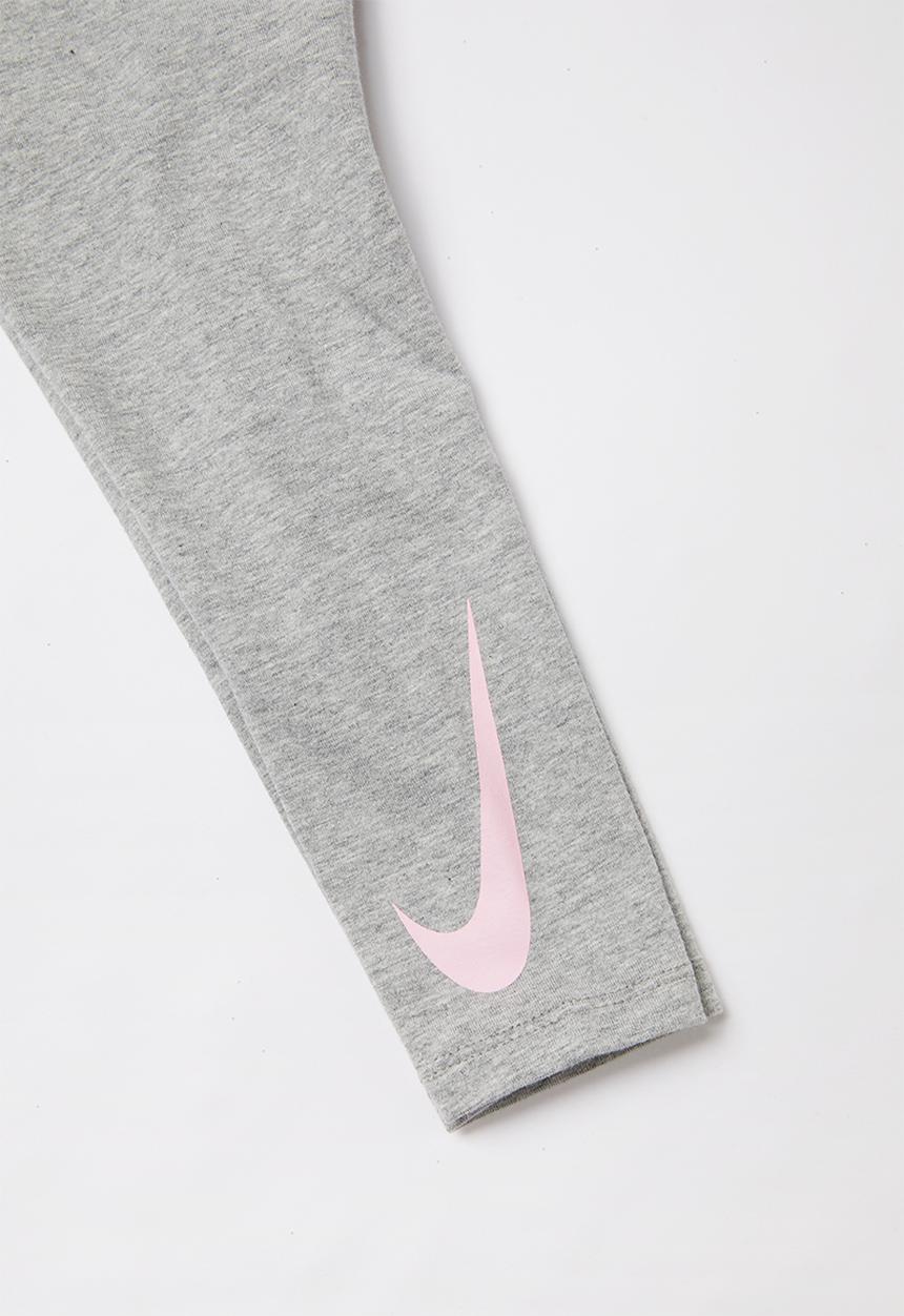 Nike - Swooshoot tunic legging set - grey & pink