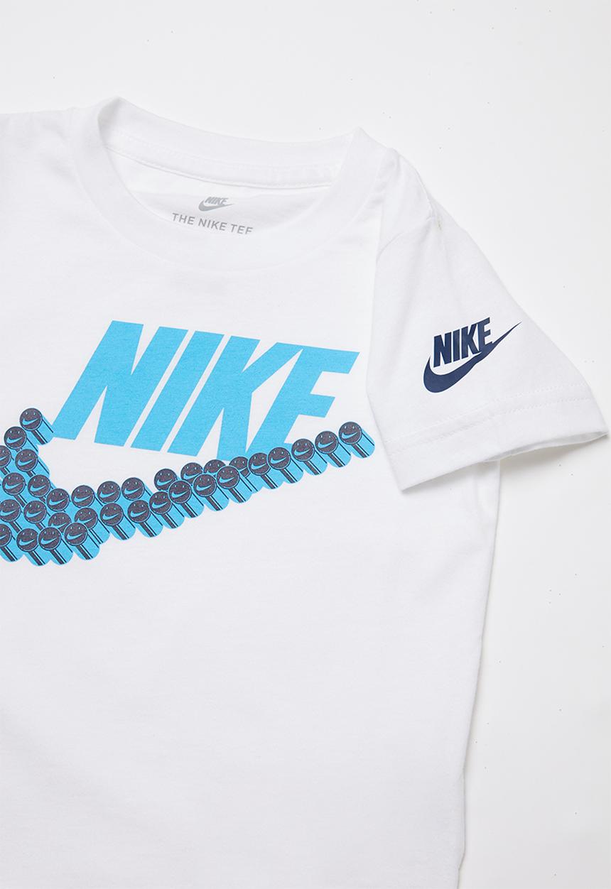 Nike - Nike futura smiles swoosh short sleeve tee - white