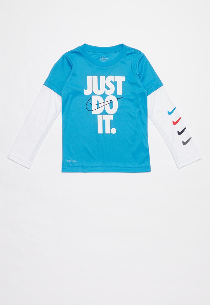 Nike - Nike sportswear jersey performance - blue & white
