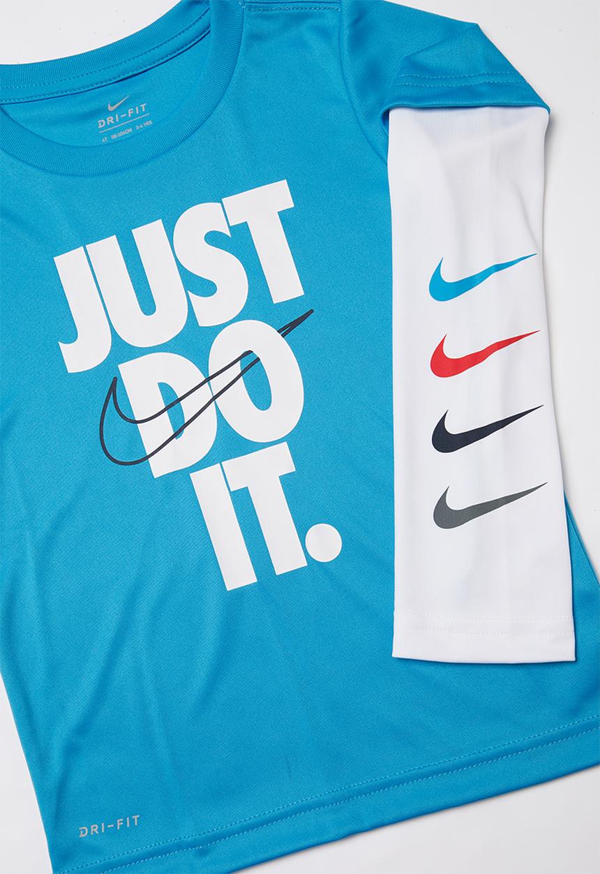Nike - Nike sportswear jersey performance - blue & white