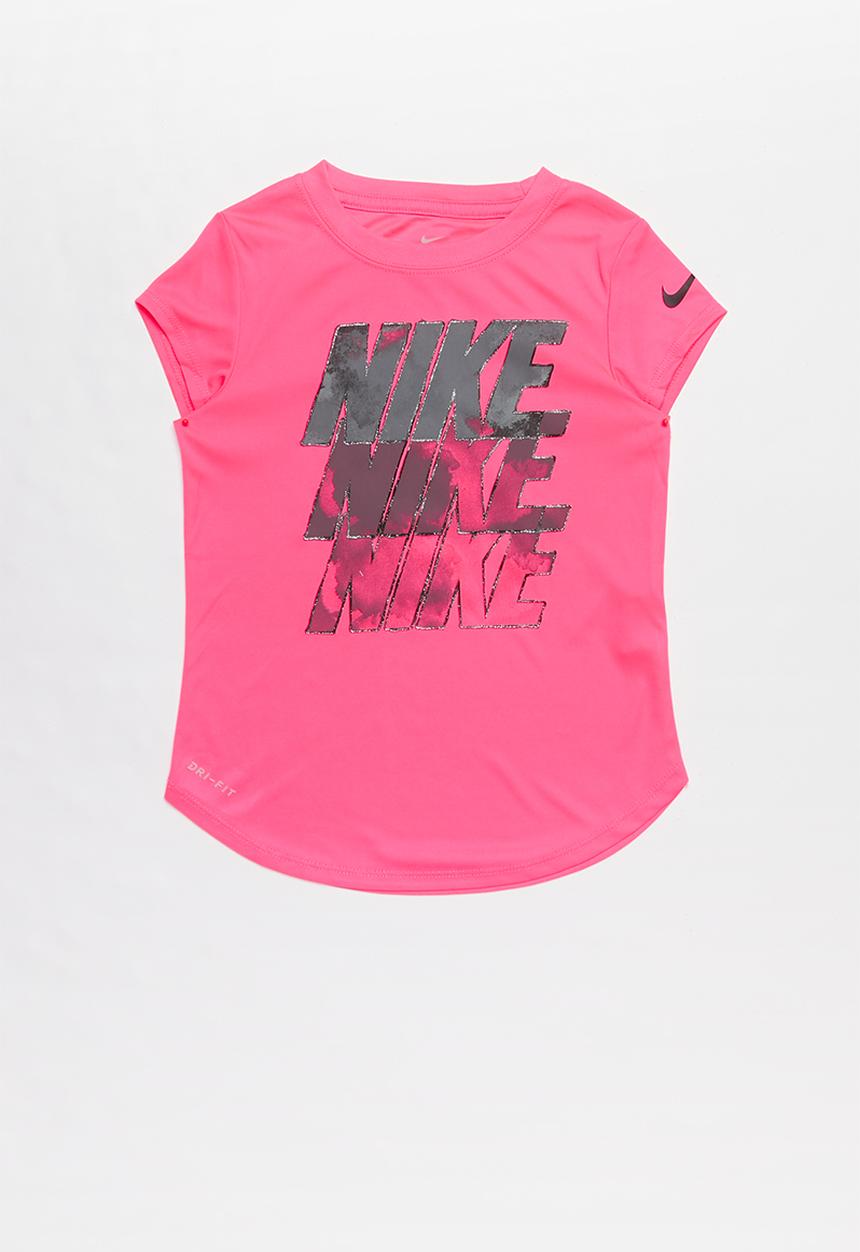 Nike - Nike futura water colour short sleeve tee - pink