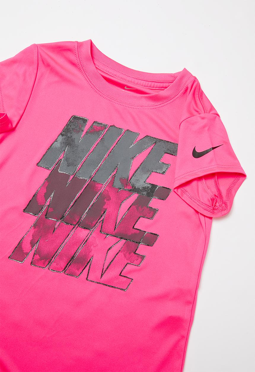 Nike - Nike futura water colour short sleeve tee - pink
