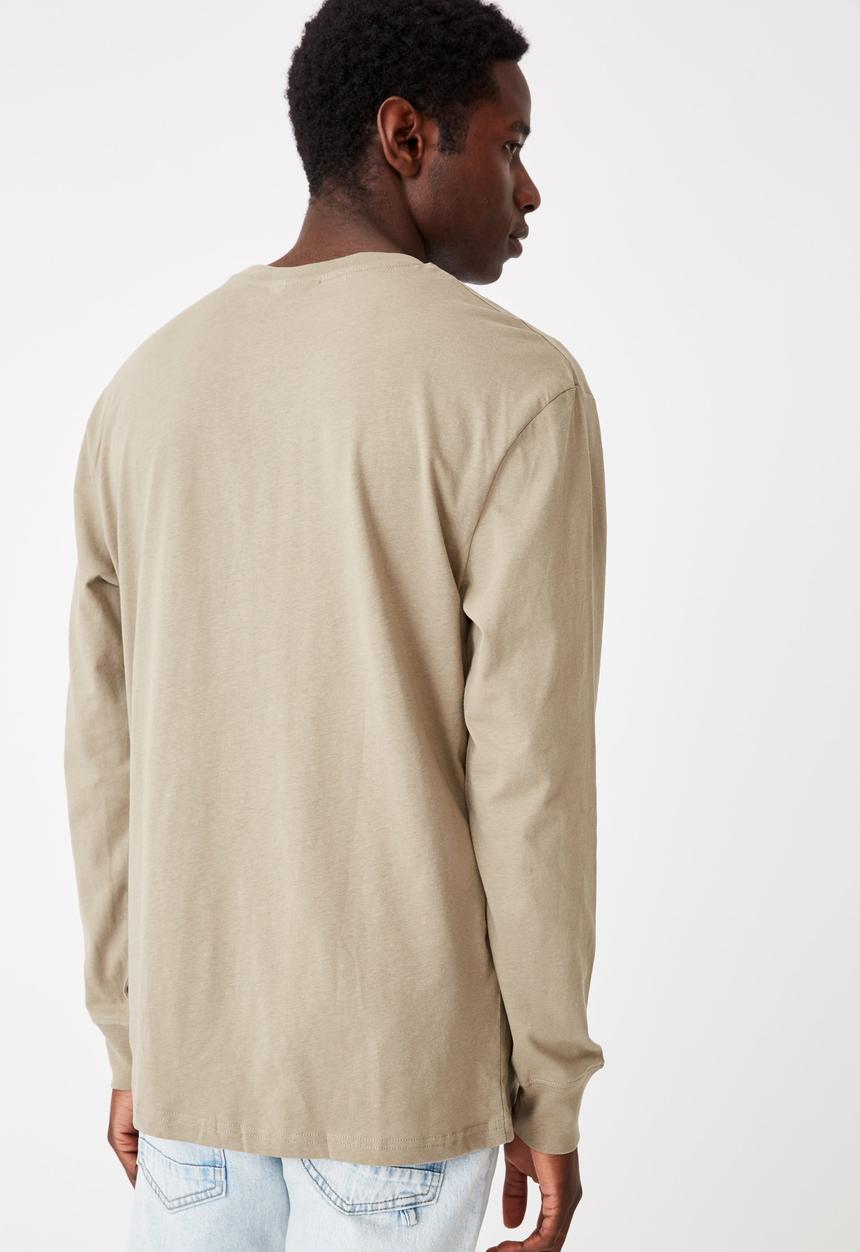 Cotton On - Strange paradise emb tbar long sleeve - moss stone