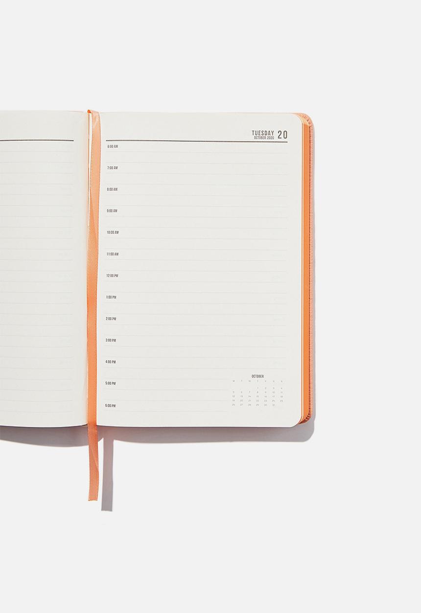 Typo - 2020 21 A5 daily buffalo diary - peach