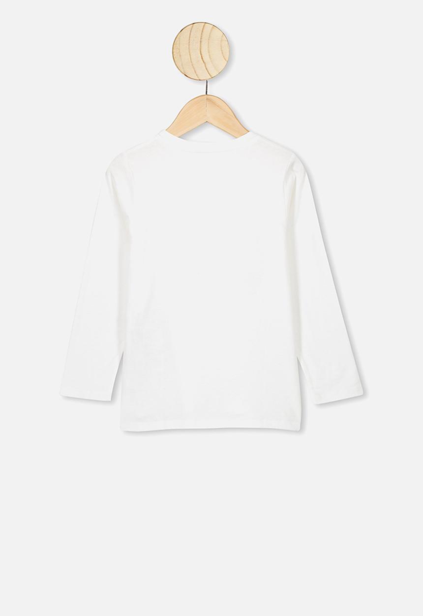 Cotton On - Stevie ls embellished tee - vanilla