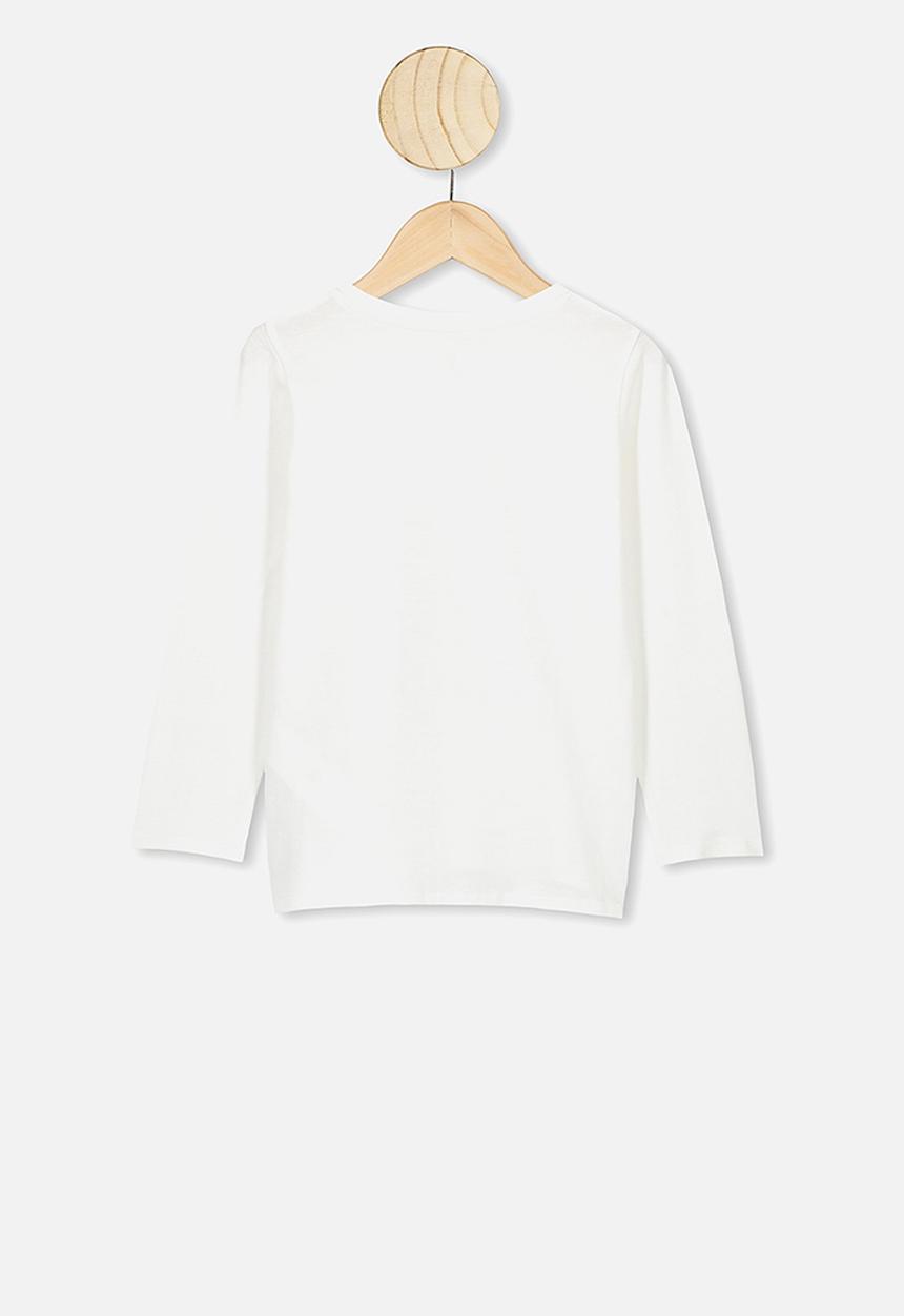 Cotton On - Penelope long sleeve tee - vanilla